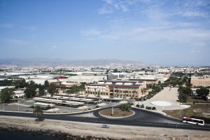 Vista aérea del Campus de la Universidad de Almería