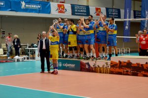 Los almerienses en el podio.