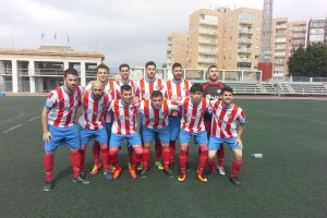 El once del Poli Almería.