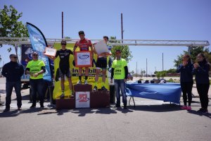El podio final del Critérium.