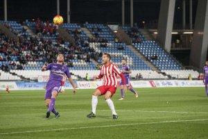 Morcillo en el Almería-Valladolid de la pasada Liga.
