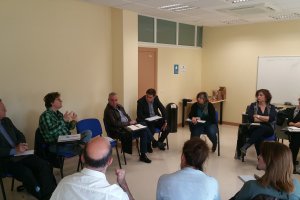 Reunión con los diferentes representantes que integran el Grupo de Apoyo Local.