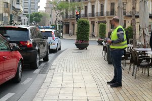 Durante varios días se han realizado mediciones en diferentes puntos del centro.