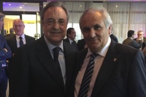 Florentino Pérez y Alfonso García.