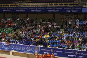 El pabellón Pisuerga fue el escenario del campeonato.