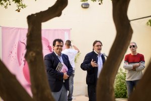 Presentación de Almería experiencias, ayer en el Patio del Mandarino.