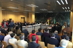 Vista de la primera fase de la Operación Costurero en 2016.