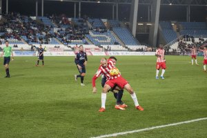 Soriano en el Almería-Numancia de la pasada Liga.