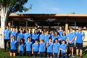 El equipo desplazado hasta Jaén.