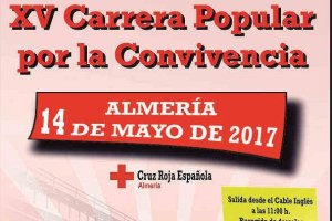 El cartel de la prueba.