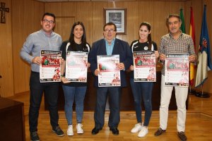 José Juan Rubí en la presentación de la fase de ascenso.