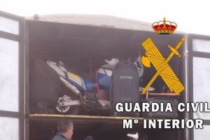 Imagen de la operación cedida por la Guardia Civil.