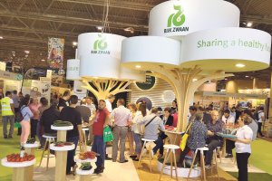 El stand de Rijk Zwaan en Infoagro Exhibition presentó un gran ambiente durante toda la feria.