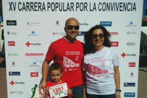 Dimoba estuvo en esta gran carrera solidaria.