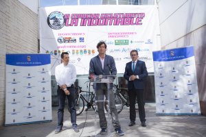 El alcalde de Berja, Antonio Torres, junto a Juanjo Salvador.