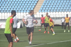 Entrenamiento del martes.