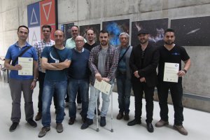 La exposición de imágenes del concurso de astrofotografía se muestra en la UAL.