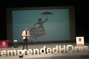 Ponencia de Manu Sánchez ayer en Huérca-Overa.