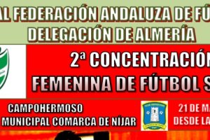 Cartel de la concentración.