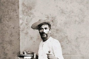 Nevero como los que vendían nieve por las calles de Almería hasta finales del siglo XIX.