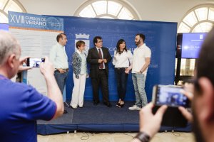El curso de verano de la UAL se presentó ayer en el Palacio provincial.