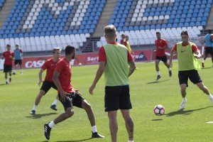 Ejercicio de posesión de balón.