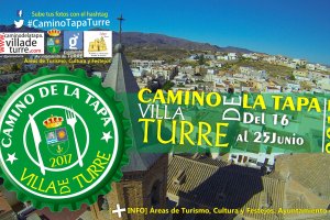 Cartel del Camino de la Tapa de Turre 2017.