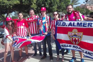 Aficionados del Almería.