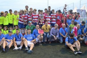 Los equipos participantes en el Torneo de Albox.