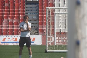 Ramis en el Estadio de los Juegos Mediterráneos.
