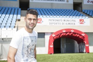 Rubén Duarte, en el Estadio de los Juegos Mediterráneos.