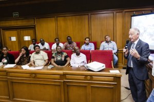 Amat ha sido el encargado de dar la bienvenida a los participantes en el máster.