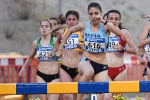 Raquel Moreno en plena acción.