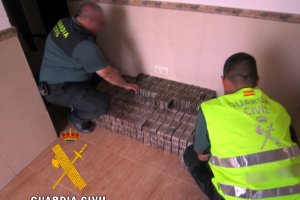 Droga incautada por la Guardia Civil.