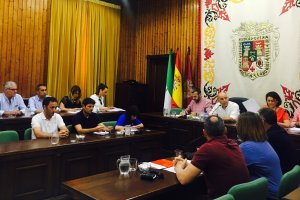 Pleno celebrado en Huércal-Overa en el que se aprobaron los nuevos presupuestos.