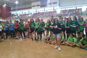 Gran ambiente en el Palacio de Deportes de Vícar.