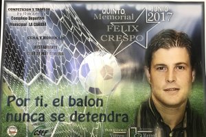 Cartel del quinto Memorial Félix Crespo.