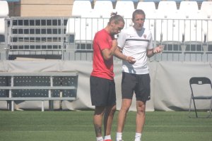 Borja Fernández con Ramis.