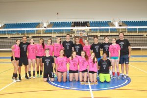 Cosme Prenafeta con el seleccionado nacional Pascual Saurín en el Campus del pasado año.