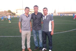 José Manuel Yeste con Borbalán y Rafagol.