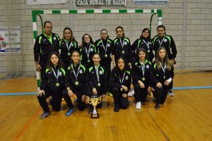 Las jugadoras vicarias son segundas de Andalucía.