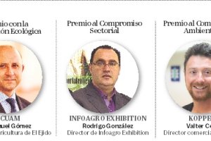 Los premiados en la edición de este año.