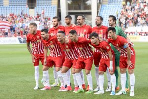 El once del Almería.