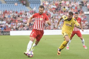 Marco Motta en el último partido del curso.