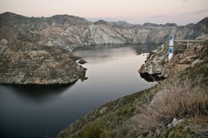 El pantano de Cuevas del Almanzora, imagen de archivo.