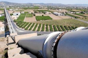 Tuberías del trasvase Tajo-Segura