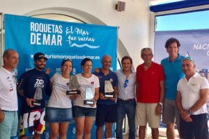 La entrega de premios.