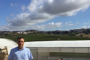 El director de Top Seeds Ibérica en España y Portugal, Francisco Maleno, en los campos de Portugal.