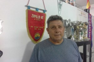 Juanjo Morales en la sede del Zapillo AT.