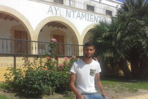 En el Ayuntamiento de Huércal.